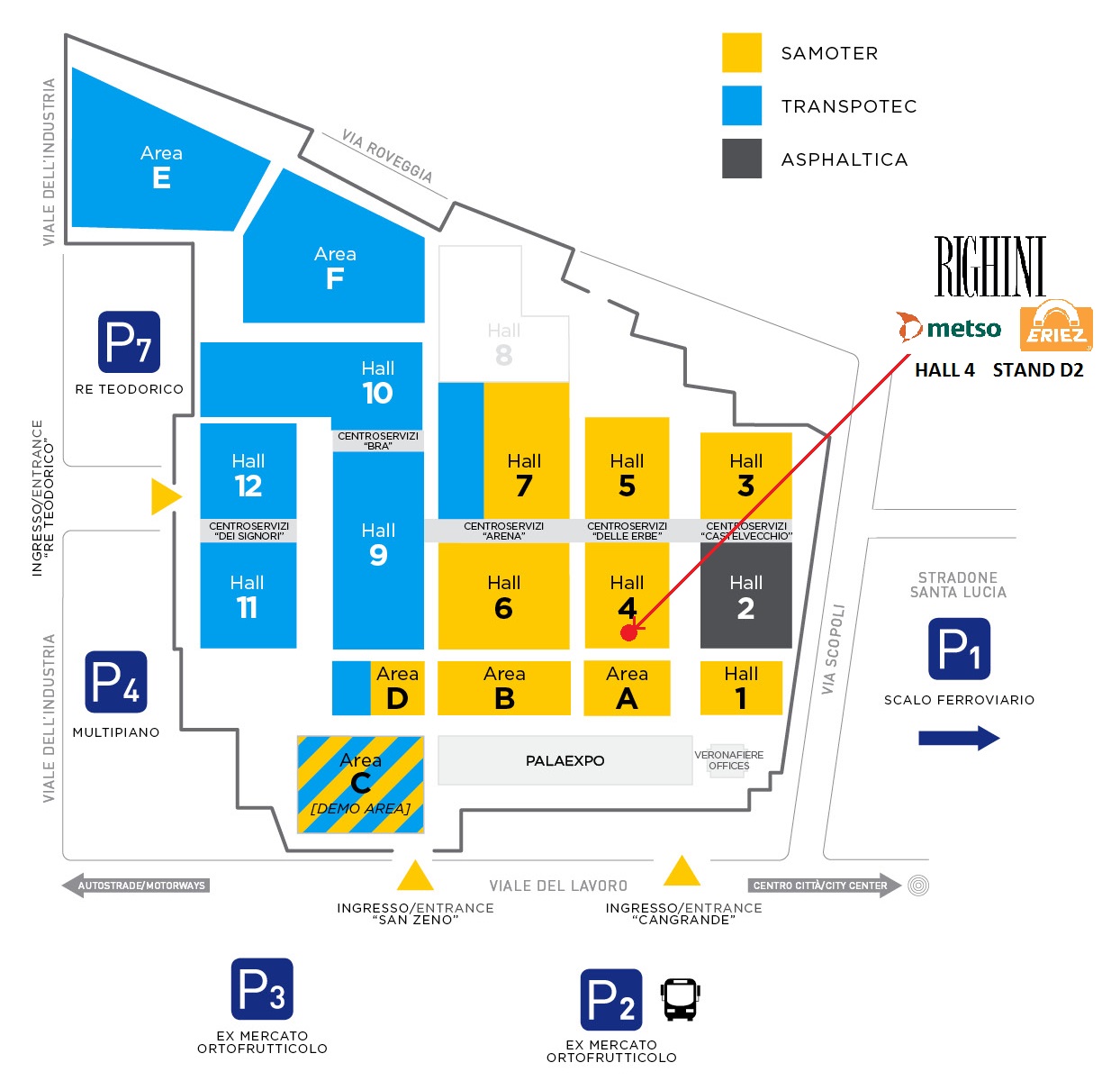 samoter exhibition layout